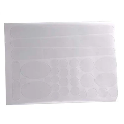 Image of VGEBY Bicycle Stickers, 30 Pcs Durable Bike Chainstay Decal for Road Chian Frame Protection Stickers Clear Mountain Protector Prime