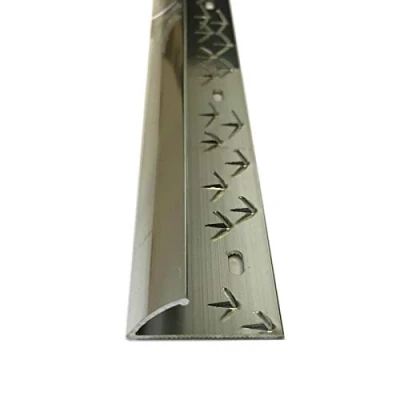 Image of Single Edge Carpet Metal Door Bar Trim (900mm, Silver)