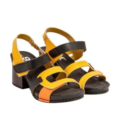 Image of ART Women&#039;s 1875 I Wish Sandal, Nappa Multi Yellow, 8 UK