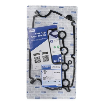 Image of 036103469, 036103475H Gasket Set, rocker cover AJUSA 56028200 SEAT: Ibiza 2, VOLKSWAGEN: Polo III Hatchback