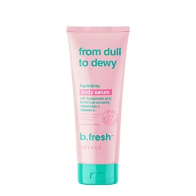 Image of b.fresh Daily Moisturizing Body Lotion for Dewy, Healthy Skin from Dull to Dewy Hydrating Serum Get Glowy, Juicy Hyaluronic Acid, Botanical Complex, Ceramides + Vitamin E, 8 Fl Oz