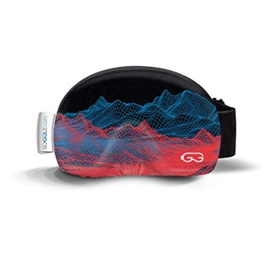 Image of Soggle Ski Protective Microfibre Cover for Goggles (One Size), Colour: Structure Digital Mountain 2