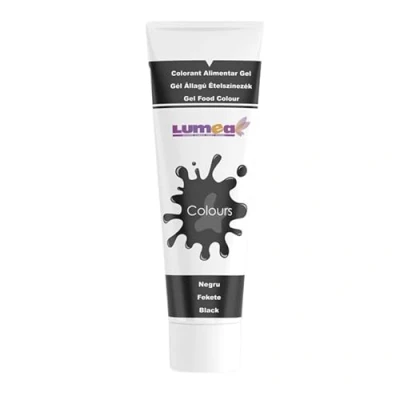 Image of Dekozauber24 Food Colouring Gel, black, 30g, tube for fondant, marzipan and sugar paste, cake decoration