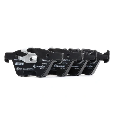 Image of 34112288875, 34112288876, 34112288878, 34112288879, 34112288880 Brake pad set BREMBO P 06 036X prepared for wear indicator without accessories