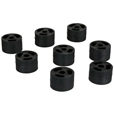 Image of Rough Country 1.25&quot; Front Seat Riser Kit for 1997 2006 Jeep Wrangler TJ 1158, Black