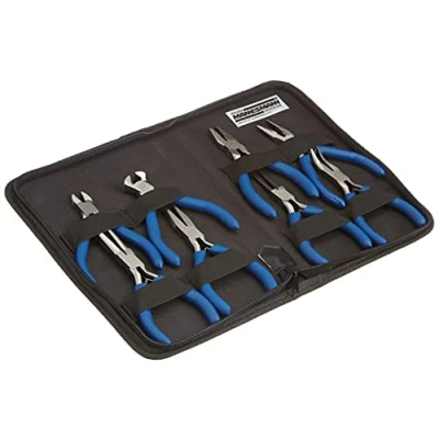 Image of Mannesmann Electronic Plier Set in Color Box (8 Pieces)