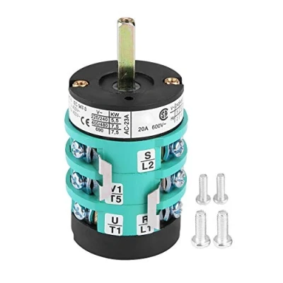 Image of Tire Forward Reverse Switch 220V/380V ABS Changer Machine Motor Turn Table Pedal Switch(B)