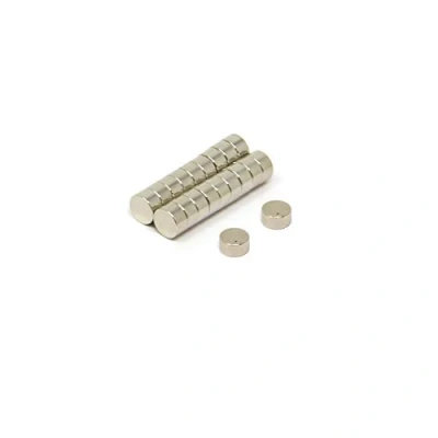 Image of Samarium Cobalt High Temperature Magnet for Motors, Electric Turbo Machinery and Sensors 6mm dia x 3mm thick 0.7kg Pull Pack of 20