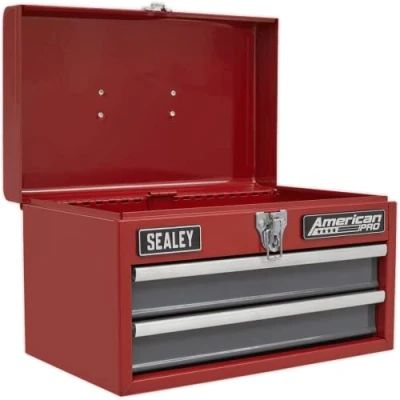 Image of Sealey American Pro Toolbox 2 Drawer with Ball Bearing Slides