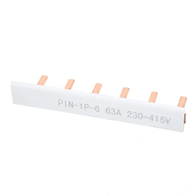 Image of 1P busbar anti rust pure copper insulating tape circuit breaker with good PVC coated 6 way