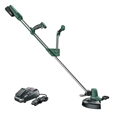 Image of Bosch Grass Trimmer UniversalGrassCut 18 26 (1 battery, Volt System, cutting diameter: 26cm, adjustable handles, in carton packaging)
