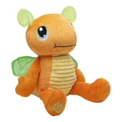 Image of Playskool Glo Friends — Wigglebug Wiggle, Hop, Stop! Interactive Soft Plush with 4 Modes Games, Stories, Free Play, and Bedtime SEL Toy Ages 2+