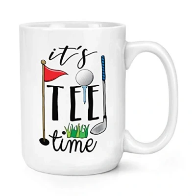 Image of It&#039;s Tee Time Golf 15oz Large Mug Cup