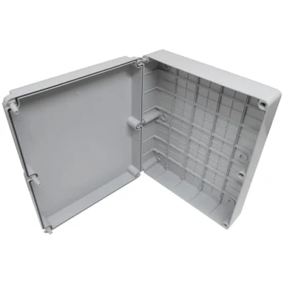 Image of 460mm x 380mm Junction Box Sturdy Waterproof to IP56 Plastic Adaptable Enclosure and Screws Indoor/Outdoor