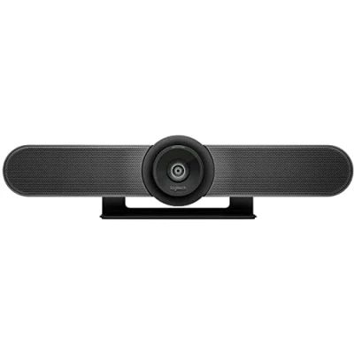 Image of Logitech MeetUp 4K Ultra HD Camera for Conference Rooms, Black (Renewed)