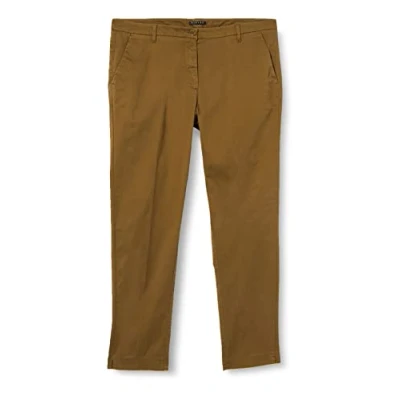 Image of Sisley Women&#039;s Trousers 4BYW55AH6 Shorts, Military Green 3P7, 40
