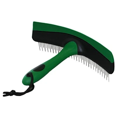 Image of Hofman Excellent flexi comb &amp; sweat knife One Size Green / Black