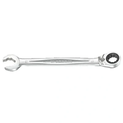 Image of Facom Metric Ratchet Combination Spanner Quick Silver 467br 13, 13 mm