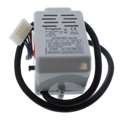 Image of Worcester Bosch Diverter Valves Actuator Assembly 87161087230