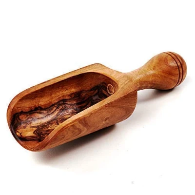 Image of Measuring Spoon, Gewürzschaufel Made of Olive Wood 14cm