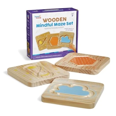 Image of Learning Resources Mindful Maze Fidget Boards, Toys for 3 Year Old Boys and Girls, Helps Children Calm Down Focus