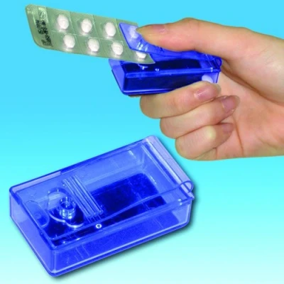 Image of Pill Puncher with Container