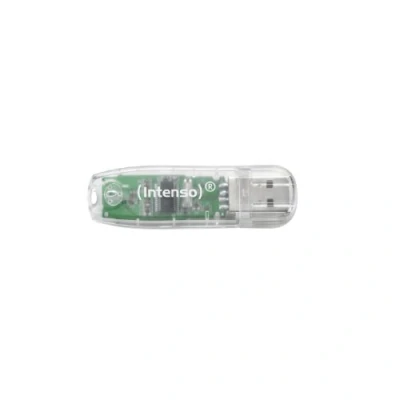 Image of Intenso 3502480 32GB Rainbow USB 2.0 Flash Drive Transparent