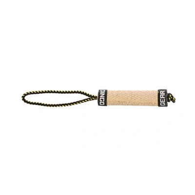 Image of DINGO GEAR Jute Roller Bite Tug 1 Handle Reinforced for Training K9 IGP Fun S00155