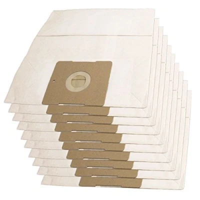 Image of SPARES2GO Paper Dust Bags for Truvox Valet Tub Vac Vacuum Cleaner (Pack of 10)