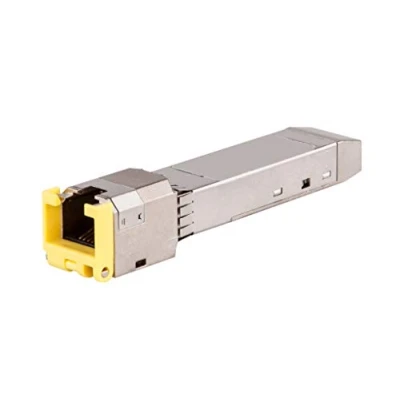 Image of HPE Networking Instant On 1G SFP RJ45 Transceiver for Copper Ethernet Category 5e Connections Up to 100 Meters (J8177D)