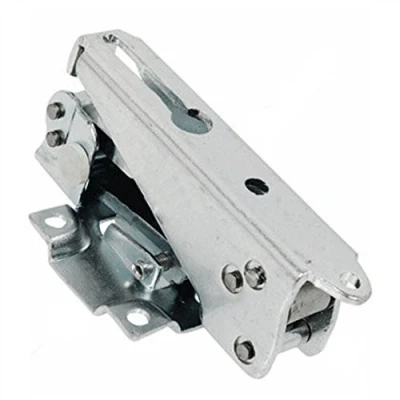 Image of Spares2go Door Hinge for Indesit Integrated Fridge Freezer (Upper Right/Lower Left)