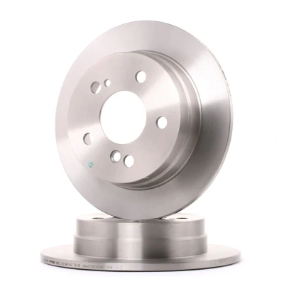 Image of 2014230912, 2014231112, 2014231212, A2014230912, A2014231112 Brake disc BREMBO 08.4738.14 258mm 9mm 5 solid MERCEDES BENZ: 190, E Class Saloon