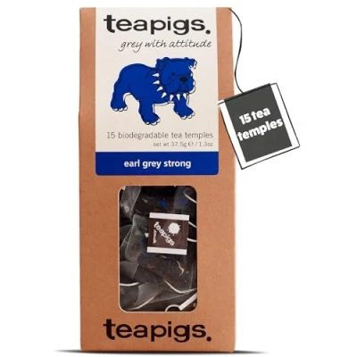 Image of Teapigs Earl Grey Strong Tea 15 Bag x 1