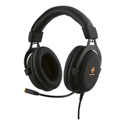 Image of Deltaco Gam 030 Stereo Gaming Headphones, 57 mm, Black