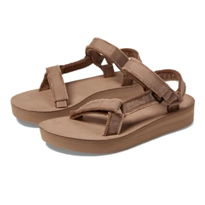Image of Teva Women&#039;s W Midform Universal Canvas Sandal, Tigers Eye, 3 UK