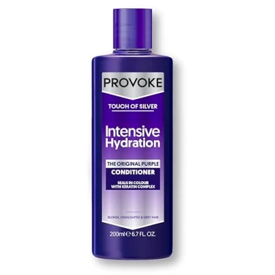 Image of PROVOKE Touch of Silver Intensive Conditioner for Blonde, Platinum, White or Grey Hair 200 ml