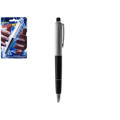 Image of PMS 549030 Shocking Pen With Ink 1 Pc Novelty, Black &amp; Gray
