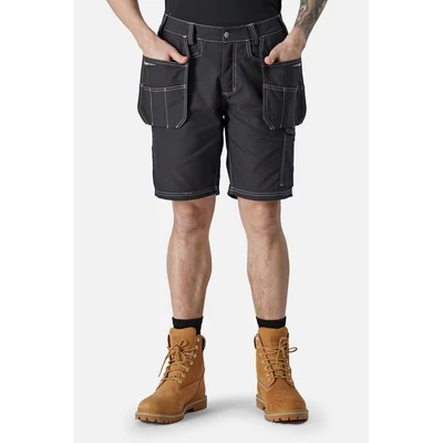 Image of Dickies Shorts for Men, Eisenhower Extreme, Elasticated Waist, Black, 36W