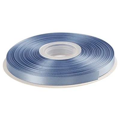 Image of AVANAVA 9mm Wide Double Face Satin Ribbon 45 Meters (332 French Blue)