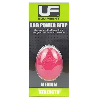 Image of Urban Fitness Equipment Unisex&#039; s Ufe Egg Power Grip Medium, Red, One Size
