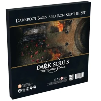 Image of Steamforged Games Dark Souls the Board Game: Darkroot Basin and Iron Keep Tile Set
