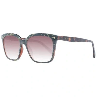 Image of Ted Baker Square Womens Double Champagne Demi Brown Gradient TB1676 Ramona One Size