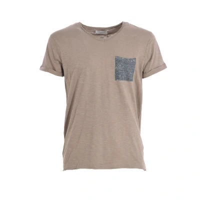 Image of Eleven Paris Womens ABICO short sleeve round neck t shirt 17S1TS295 women Grey Cotton Size X Small