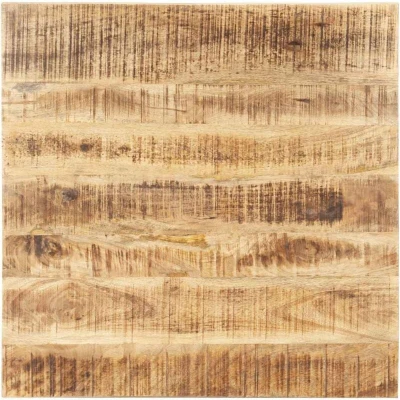 Image of vidaXL Table Top Solid Mango Wood 25 27 mm 60x60 cm