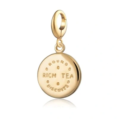 Image of Lily Charmed 18ct Gold Plated Rich Tea Charm