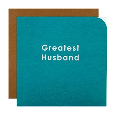 Image of Hallmark Braille Birthday Card for Husband Contemporary Patterned Design