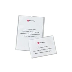 Image of A4 Card Holders Pack of 25 Rexel Wallets