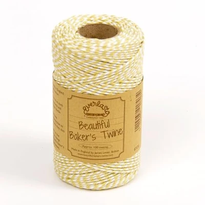 Image of 100m Everlasto Original &#039;Beautiful Bakers Twine&#039; (2mm approx) (Lemon)