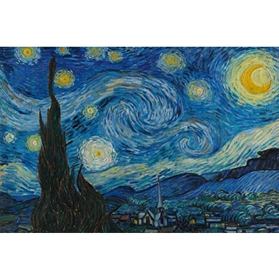 Image of Close Up Starry Night Poster (91,5cm x 61cm) + a surprise poster!