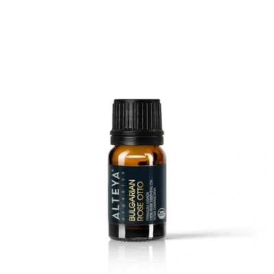 Image of Alteya Organic Essential Oil Bulgarian Rose (Rosa Damascena Otto) 8.2 ml 100% USDA Certified Pure Natural Authentic Steam Distilled and Sold Directly by The Grower Organics